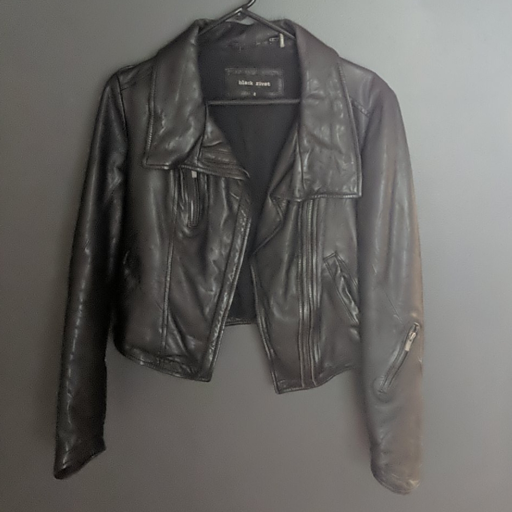 Genuine leather jacket